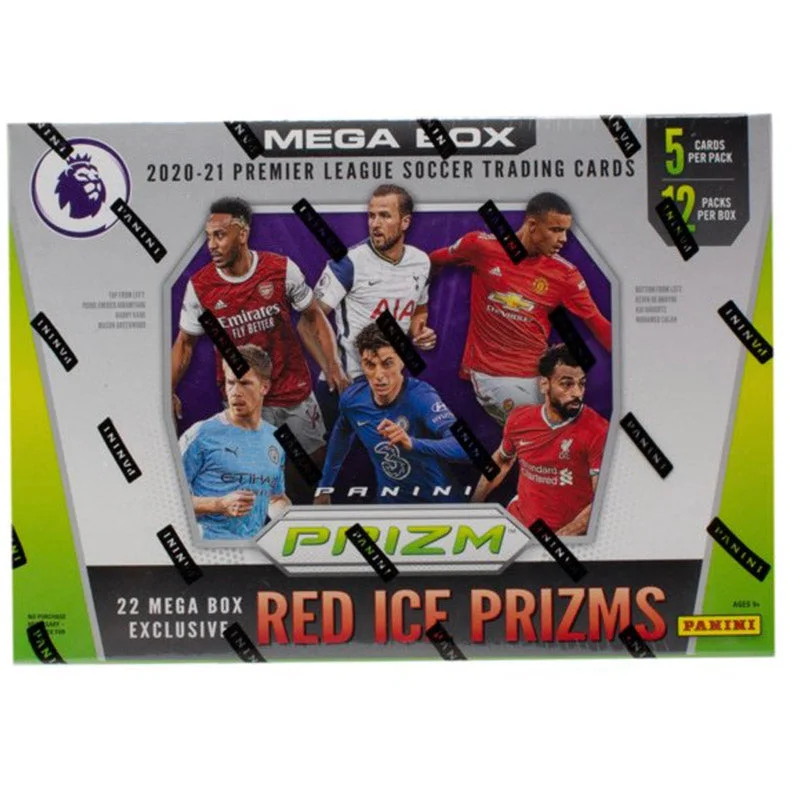 2020-21 Panini Prizm EPL Soccer Mega Box Red Ice 20 Box Case 2020/21 Panini Prizm EPL Soccer Mega Box Red Ice 20 Box Case - Image 1