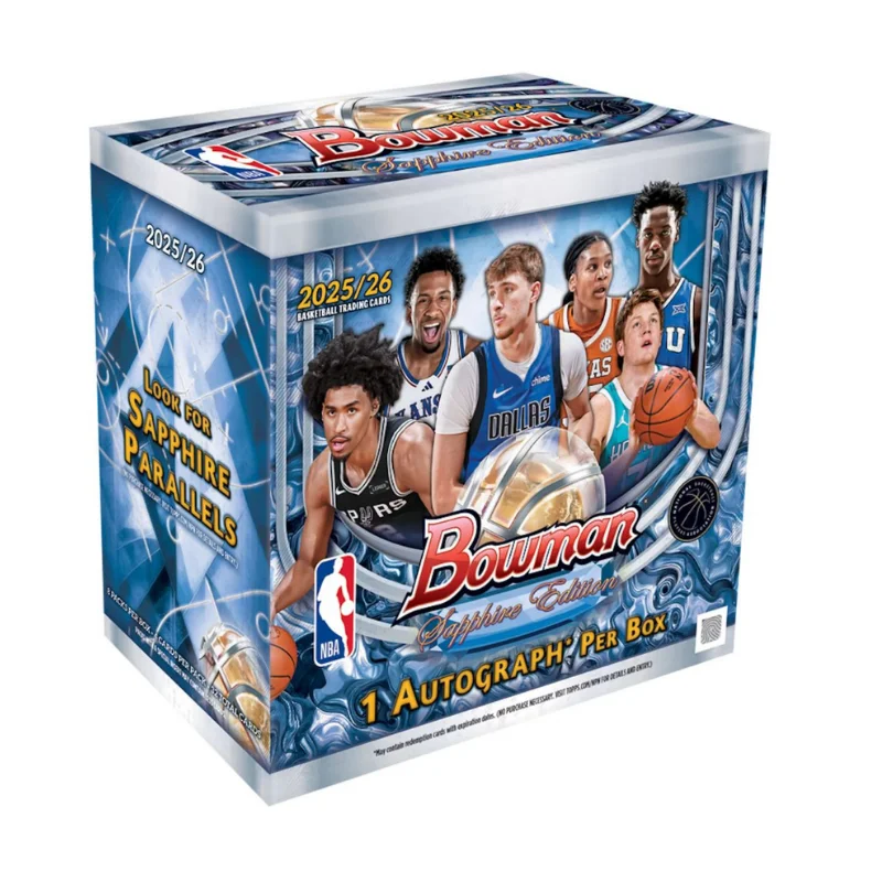 2025-26 Bowman Basketball Sapphire Edition Box 2025/26 Bowman Basketball Sapphire Edition Box - Image 1