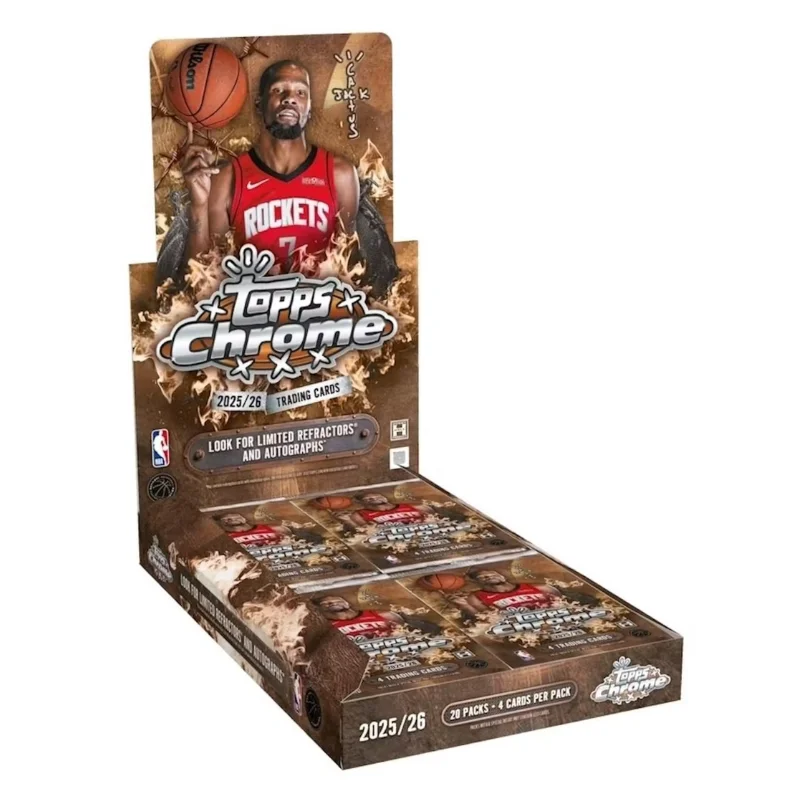 2025-26 Topps Chrome Cactus Jack Basketball Hobby Box 2025/26 Topps Chrome Cactus Jack Basketball Hobby Box - Image 1